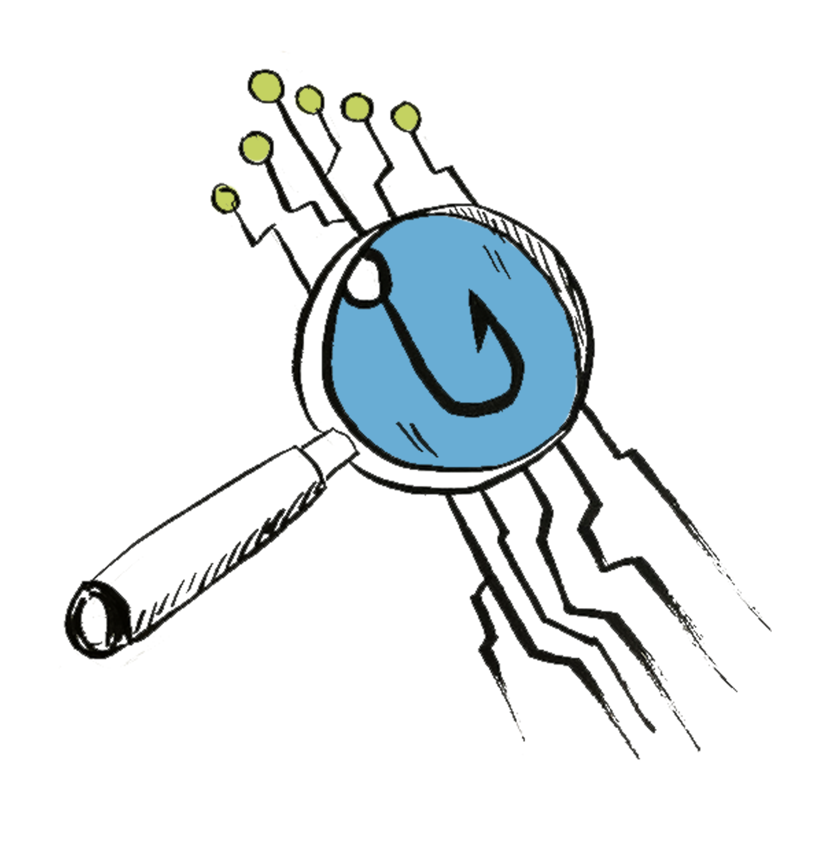 FR-decorative image of a magnifier glass